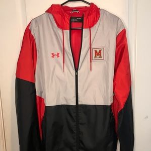 Under Armour Color Block Maryland Rain Jacket